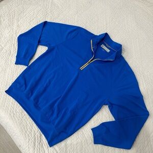Donald Ross Quarter Zip Pullover – Royal Blue (Size M) 🔥
